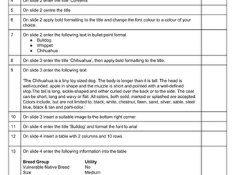 ECDL PowerPoint assessment