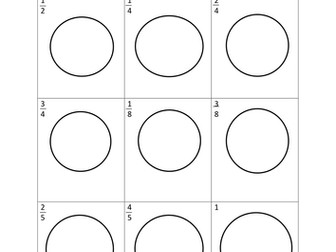 Fraction worksheet