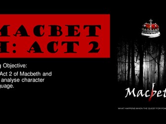 Macbeth - Act 2