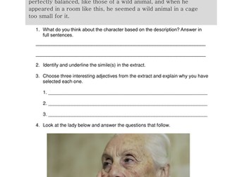 Describing a Character