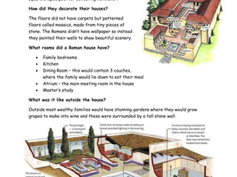 KS2 Roman Houses