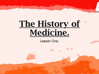 Introduction to the history of medicine