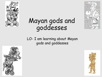 Mayan gods and goddesses