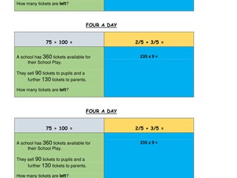 Compact subtraction codebreaker lesson