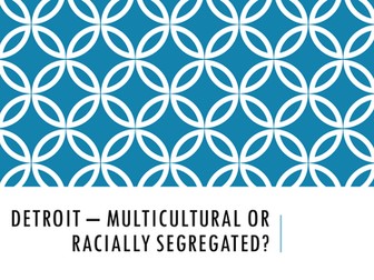 Place Study - Detroit Inequality