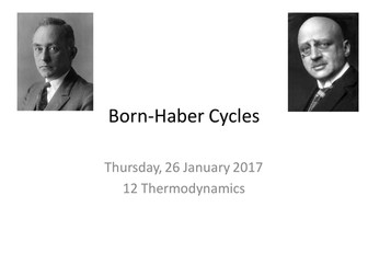 Born Haber Cycles