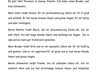 Stimmt 1 - Kapitel 2 - Revision