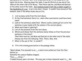 Grammar in Reading questions