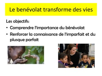 LE BENEVOLAT TRANSFORME DES VIES