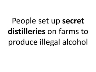 Prohibition in the USA