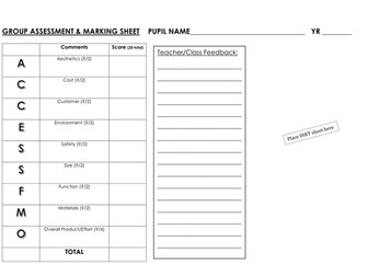 ACCESS FM Final Group Project Assessment Activity General Design Technology