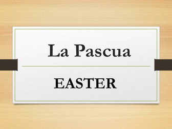 LA PASCUA pptx