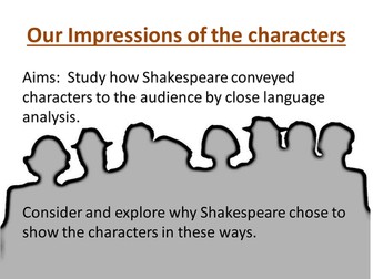 Othello/ Cassio/Iago - Character Analysis