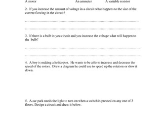Circuit design problems test