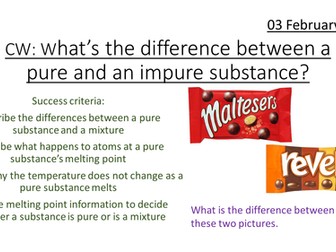 Mixtures  - C1 9-1 Edexcel