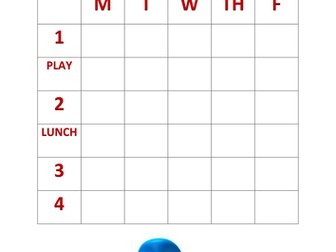 Superhero sticker chart