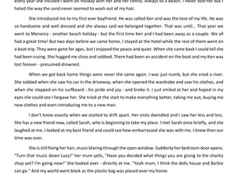 AQA Paper 1, Section B- Nar/desc writing KS3 Sample packs. I have used with lower ability KS4