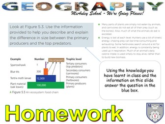 Ecosystems: AQA New Specification