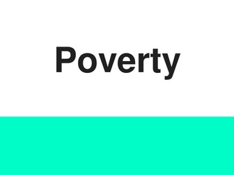 Development Economics - Poverty