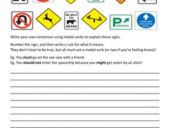 Modal Verbs Worksheets