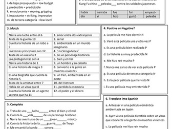 14 New GCSE Spanish Revision Quickies with SOLUTION