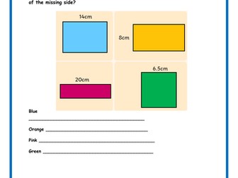 Year 5 Maths Lesson: I can use the properties of rectangles to find missing lengths and angles