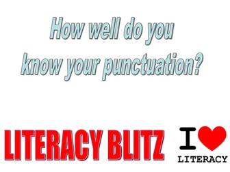 Whole School Literacy Punctuation