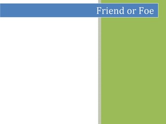 'Friend or Foe' Morpurgo Complete Guided Reading Planning Unit (8 sessions)