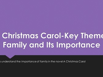 ACC- Importance of Family- Theme