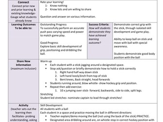 KS3 Hockey Scheme of Work