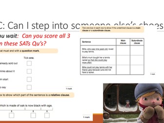 Year 6 Alma - writing a descriptive opening for a first person recount