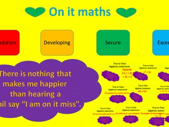 Algebraic statements True or False