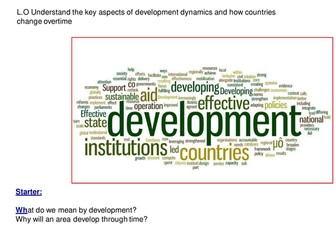 Development Dynamics Revision (Edexcel B 9-1)