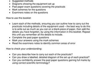 AQA AS level Chemistry Required practical booklet