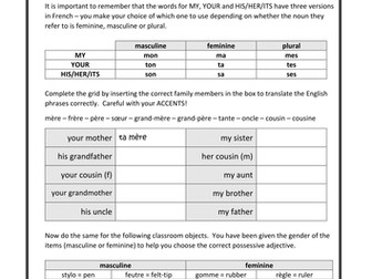 Y7 mid-year review booklet