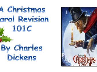 A Christmas Carol Revision Booklet
