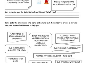 Good, Evil and Suffering