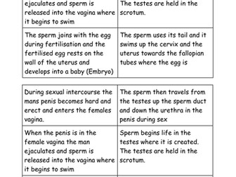 Sex and gametes