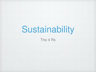 Sustainability