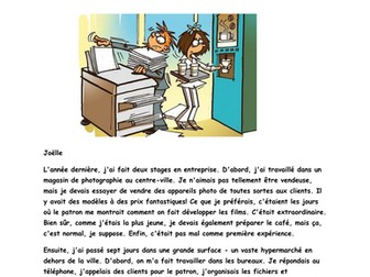 Le Stage en Entreprise (MYP - Year 11 - Grade 10)