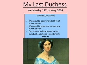 My Last Duchess