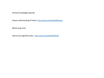 An introduction to logarithms - video