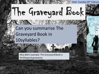 The Graveyard Book - peefwes and recap chapter 1-3