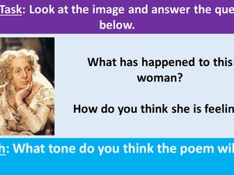 New AQA unseen poetry- Havisham