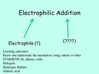 Electrophilic Addition