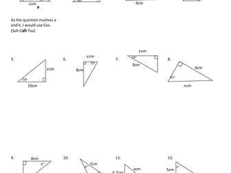 Right angled Trigonometry Which Rule Should I use?