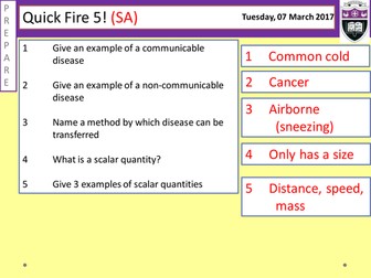 BL3.2 Bacterial, Viral and Fungal diseases