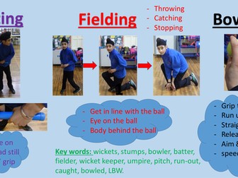 Cricket and Basketball Resource card