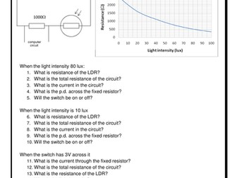 Light dependent resistors lesson (lesson 11)