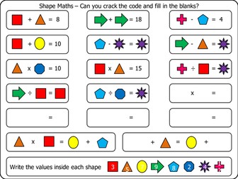 Shape 'Algebra'